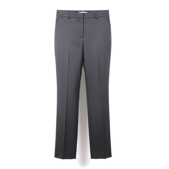 Ann Taylor Womens 4 Modern Fit Trouser Leg Gray Dress Pants Professional NWT - Picture 2 of 11